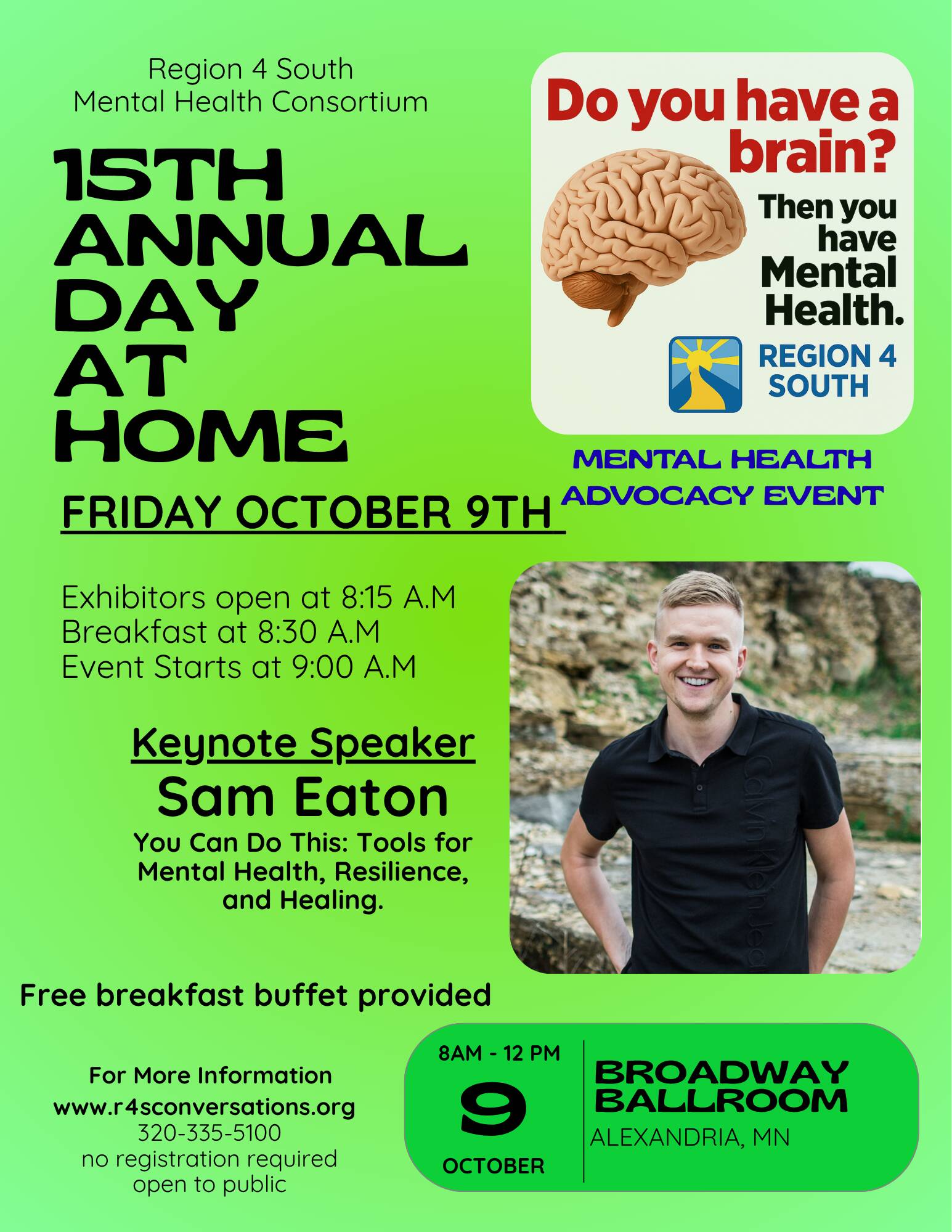 Day At Home 2026 Event Flyer